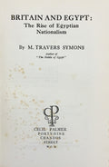 Britain and Egypt: The Rise of Egyptian Nationalism.