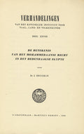 De Betekenis van het Mohammedaanse Recht in het Hedendaagse Egypte.