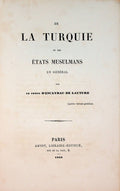 De La Turquie et des États Musulmans en Général.