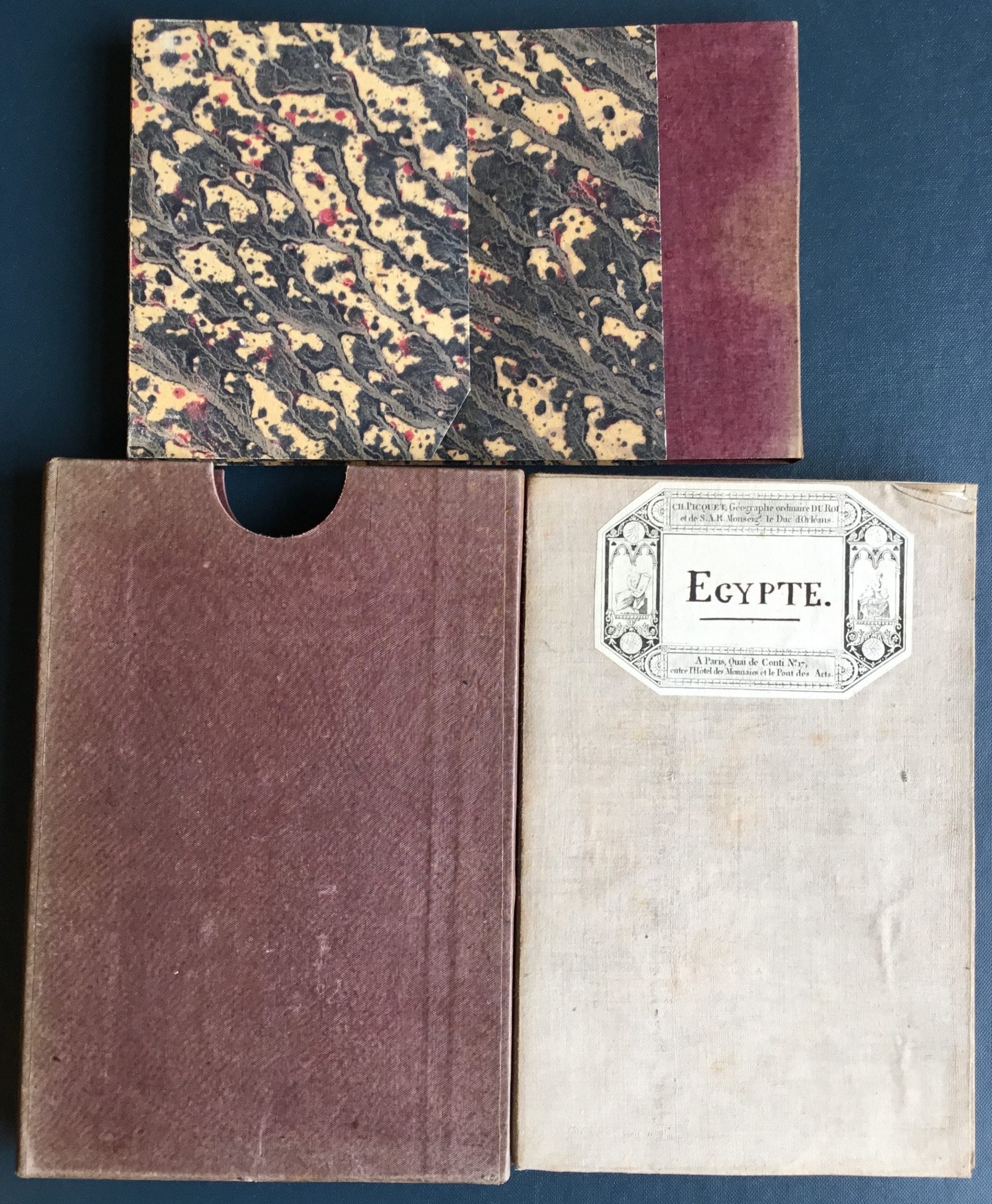 Carte Historique, Physique et Politique de l’Egypte.