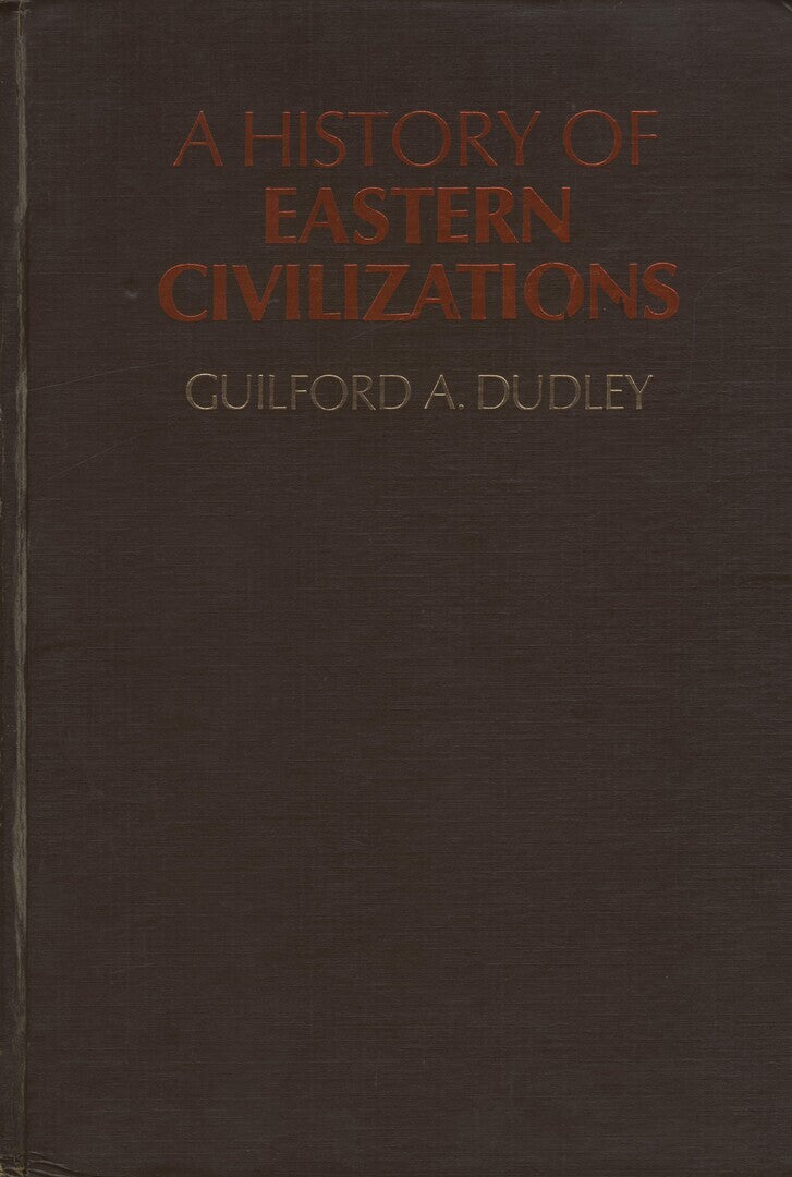 History of Eastern Civilizations.