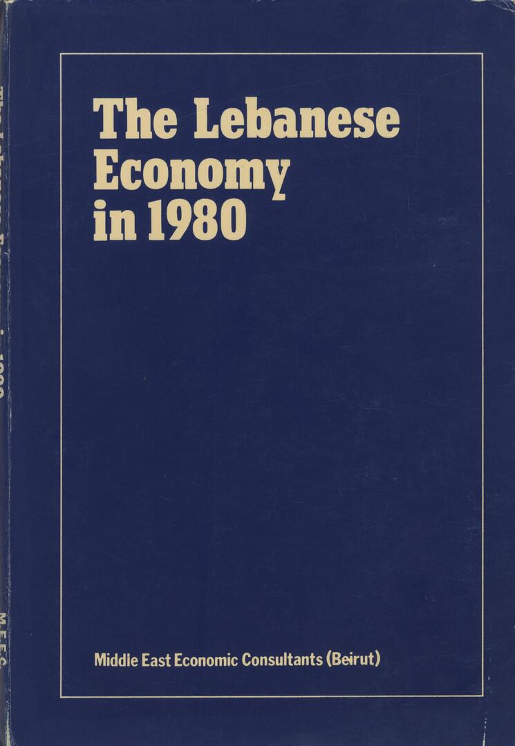 The Lebanese Economy in 1980.
