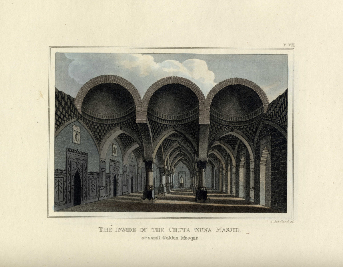 The Ruins of Gour Described and Represented in Eighteen Views, with a Topographical Map.