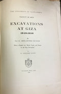 Excavations at Giza 1949-1950.