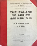 Memphis I & The Palace of Apries (Memphis II). TWO VOLUMES.