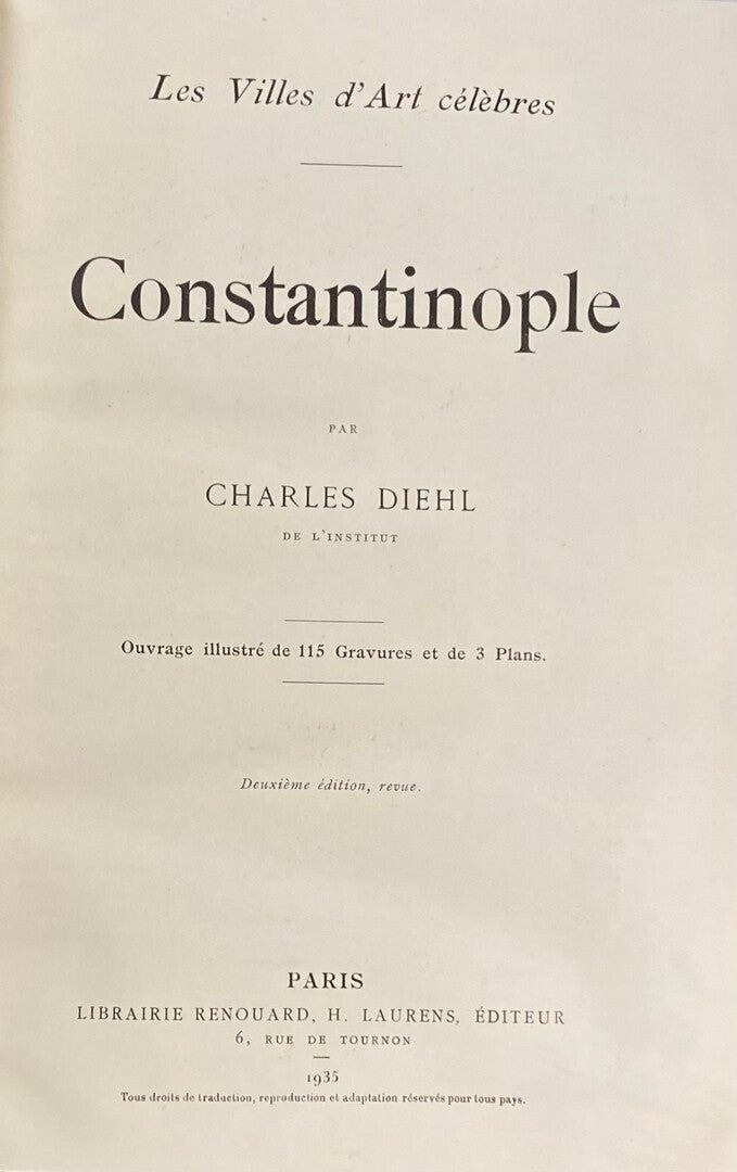 Constantinople. [Les Villes d'Art Célèbres].