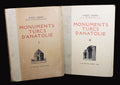 Monuments Turcs d'Anatolie. TWO VOLUMES.