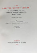 The Chester Beatty Library. A Catalogue of the Persian Manuscripts and Miniatures. Volume II MSS. 151-220.