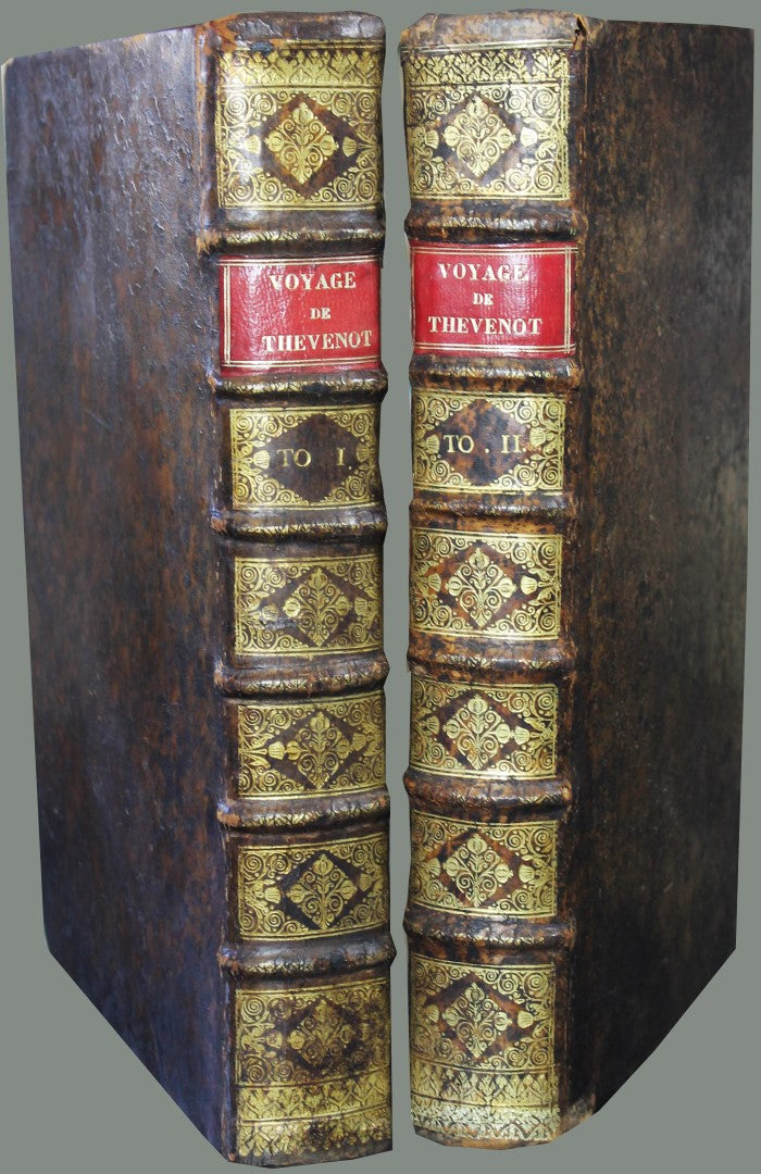 Relation de divers voyages curieux qui n'ont point esté publiées, et qu'on a traduit ou tiré des originaux des voyageurs François, Espagnols, Allemands, Portugais, Anglois, Hollandois, Persans, Arabes & autres occidentaux. FIVE PARTS IN TWO VOLUMES.
