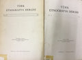 Turk Etnografya Dergisi Volumes II (1957), IV (1961) & V (1962). THREE VOLUMES.