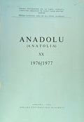 Anadolu (Anatolia) XX 1976/1977.