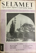 Selamet Aylik Manevi Değerler ve Milli Kültür Dergisi, Issues 1-16 (1962-1963).
