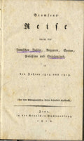 Bramsens Reise durch die Ionischen Inseln, Aegypten, Syrien, Palästina und Griechenland in den Jahren 1814 und 1815.