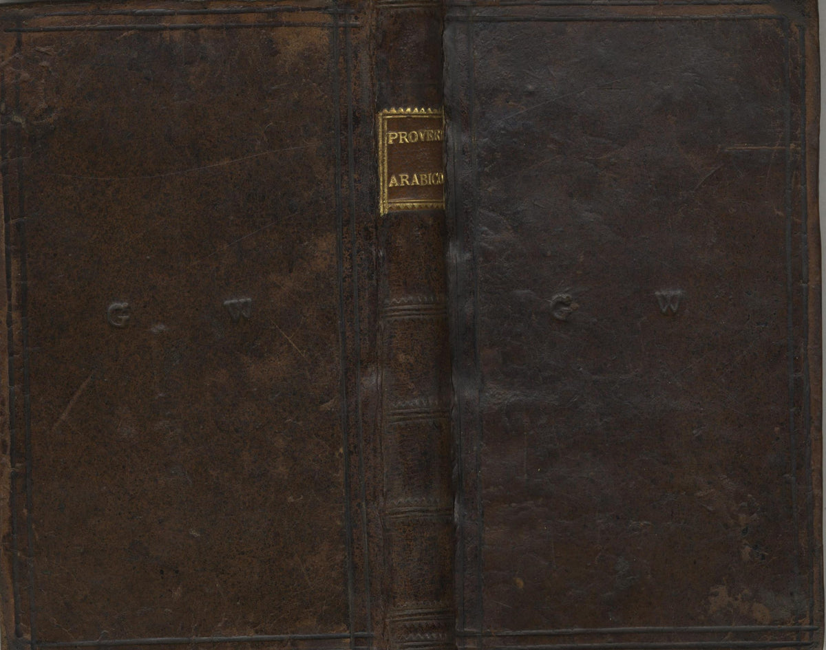 Kitab al-Amthal. Proverbiorum Arabicorum centuriae duae, ab anonymo quodam Arabe collectae & explicata: cum interpretatione Latina & scholiis.