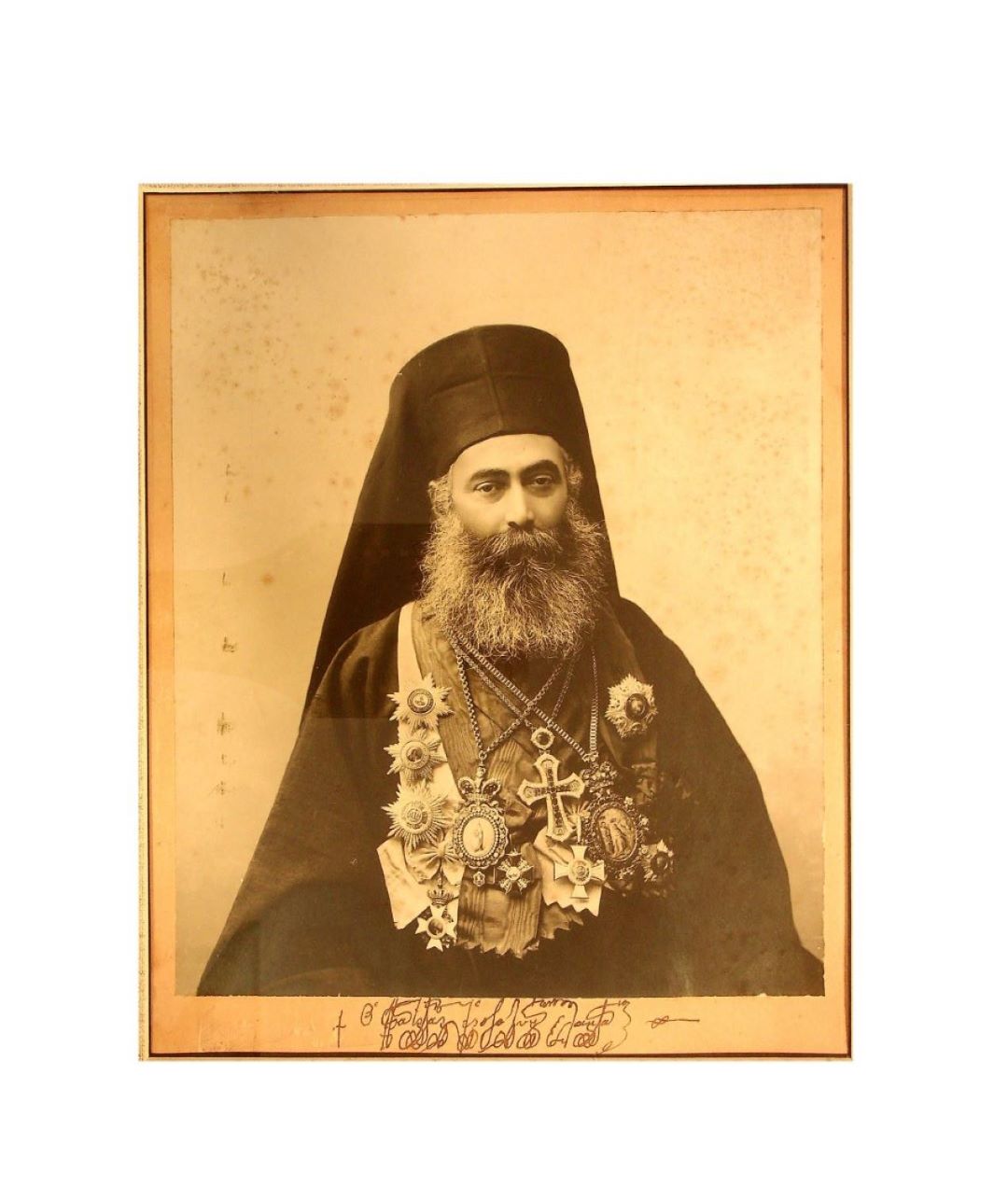 The Greek Orthodox Patriarch of Jerusalem Damianos (1897-1930)