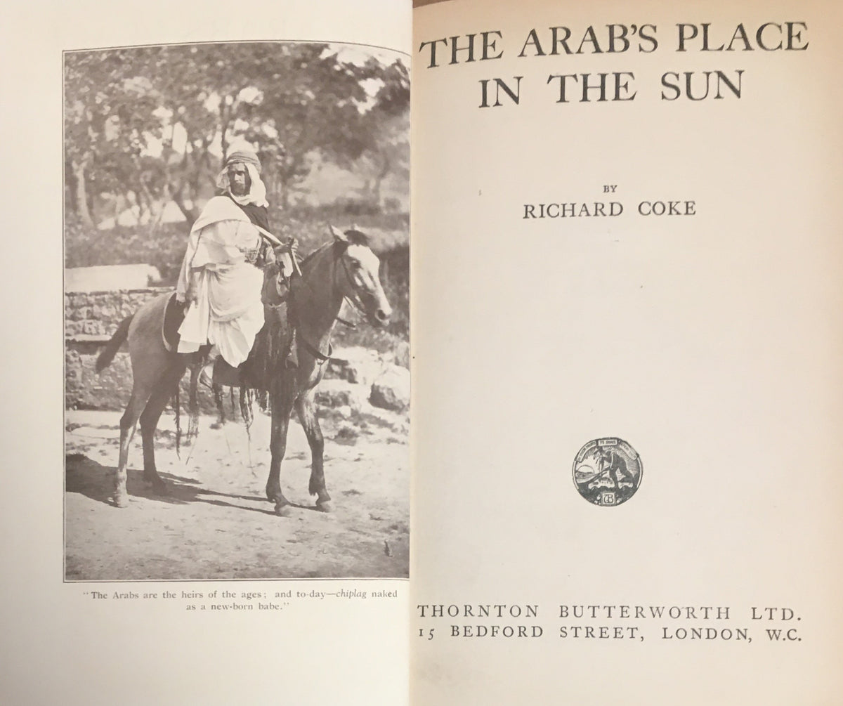The Arab’s Place in the Sun.