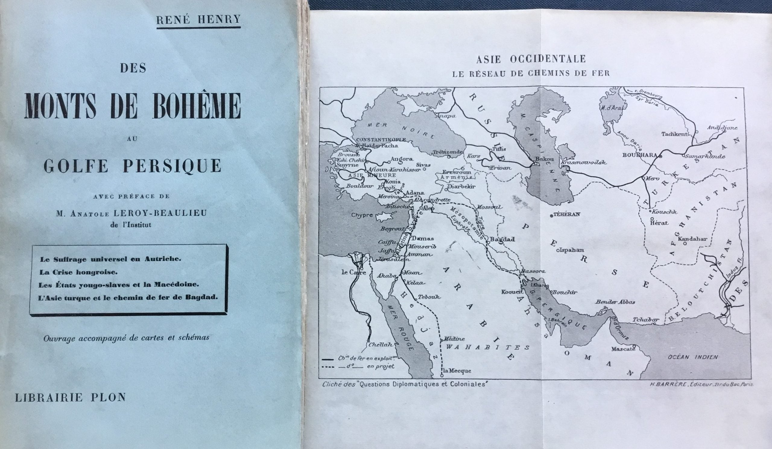 Des Monts de Bohême au Golfe Persique.