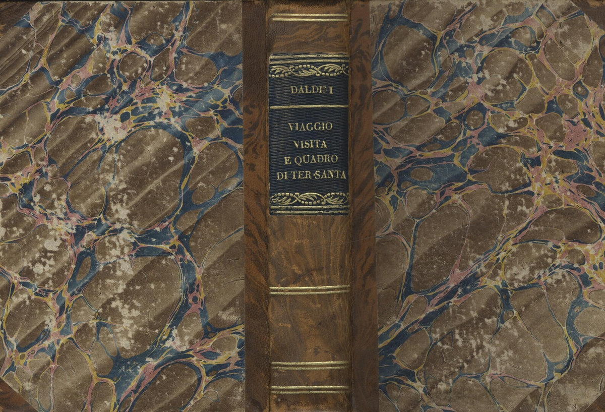 Viaggio e Visita di Terra Santa + Quadro di Terra Santa Antica e Moderna. TWO VOLUMES IN ONE.