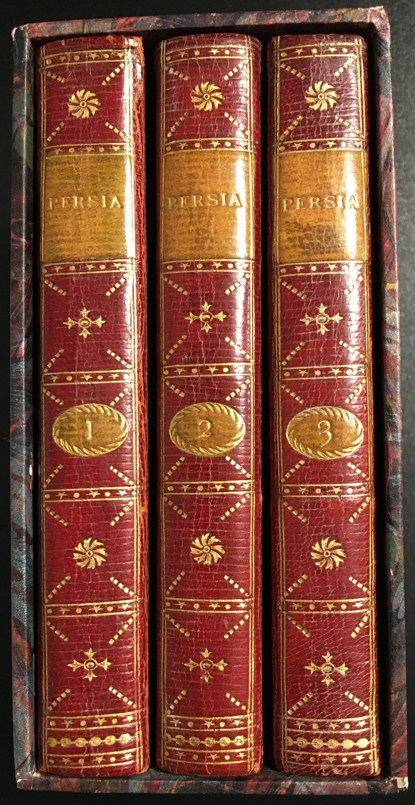 The World in Miniature; Persia, containing a brief description of the country; and an account of its government, laws, and religion [...]. THREE VOLUMES.
