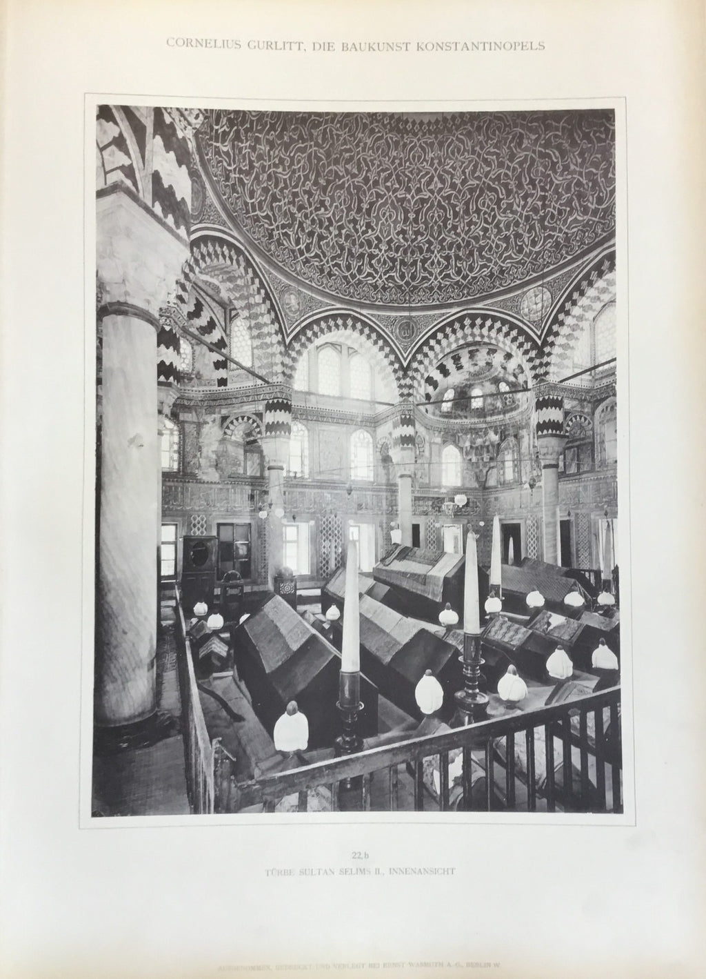 Die Baukunst Konstantinopels. THREE VOLUMES.