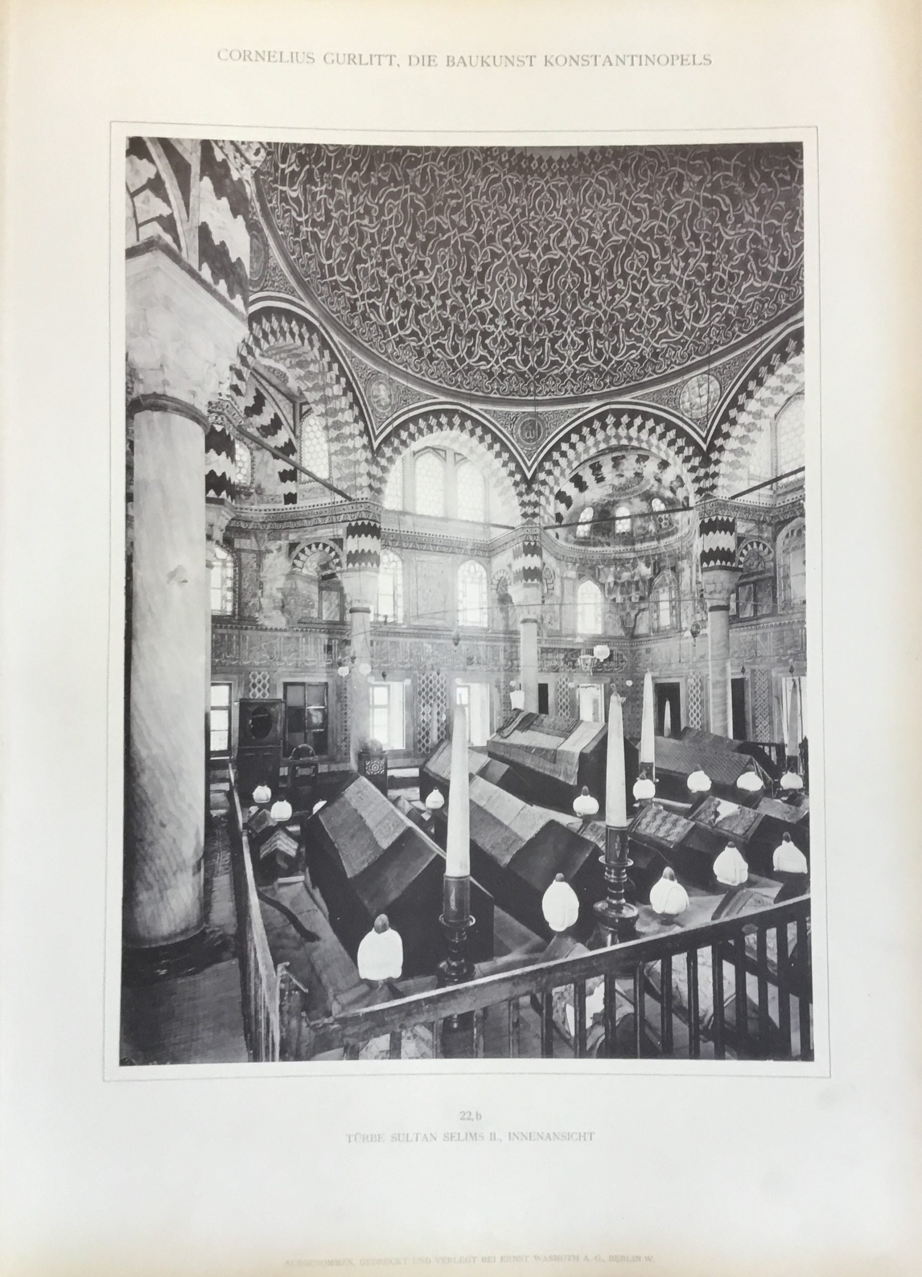 Die Baukunst Konstantinopels. THREE VOLUMES.