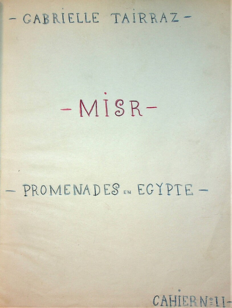 Misr. Promenades en Egypte.