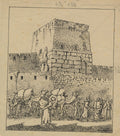 Folder containing fifteen prints & drawings of the Holy Land.