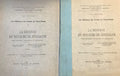 Les Chateaux des Croises en Terre-Sainte II. La Defense du Royaume de Jerusalem. Etude Historique, Geographique et Monumentale. TWO VOLUMES, TEXT & ALBUM.