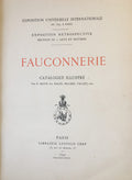 Fauconnerie. Catalogue Illustré.