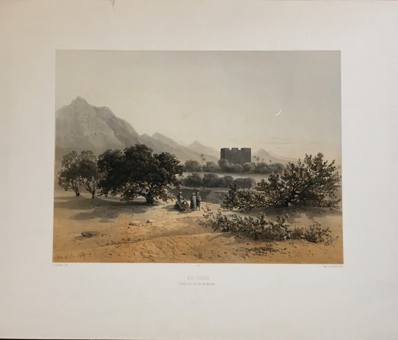 Er-Riha. Village pres du site de Jericho.