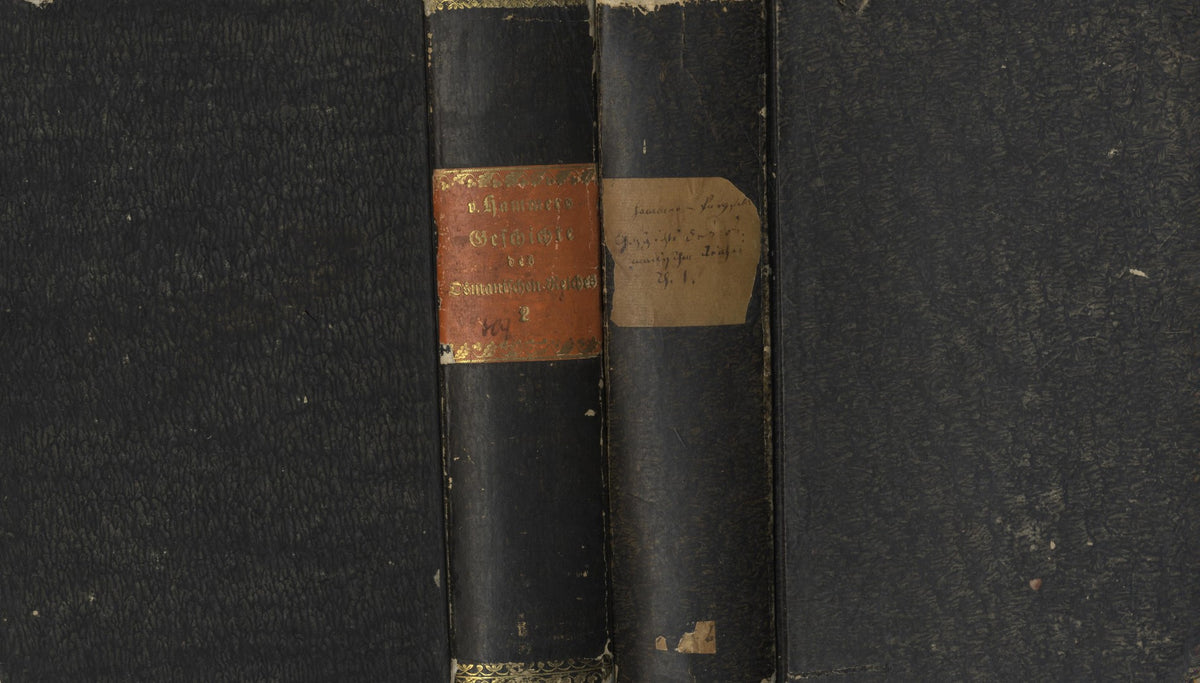 Geschichte des Osmanisches Reiches, größtentheils aus bisher unbenutzten Handschriften und Archiven. TWO VOLUMES.
