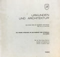 Urkunden und Architektur. Eine studie uber die Islamische architektur des 15. JH. in Agypten. Die weisse moschee im sultanshof der zitadelle zu kairo.