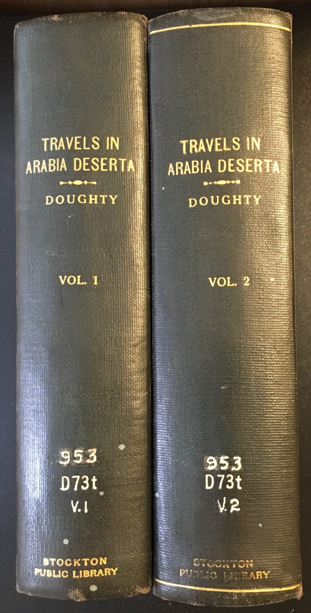 Travels in Arabia Deserta. TWO VOLUMES.
