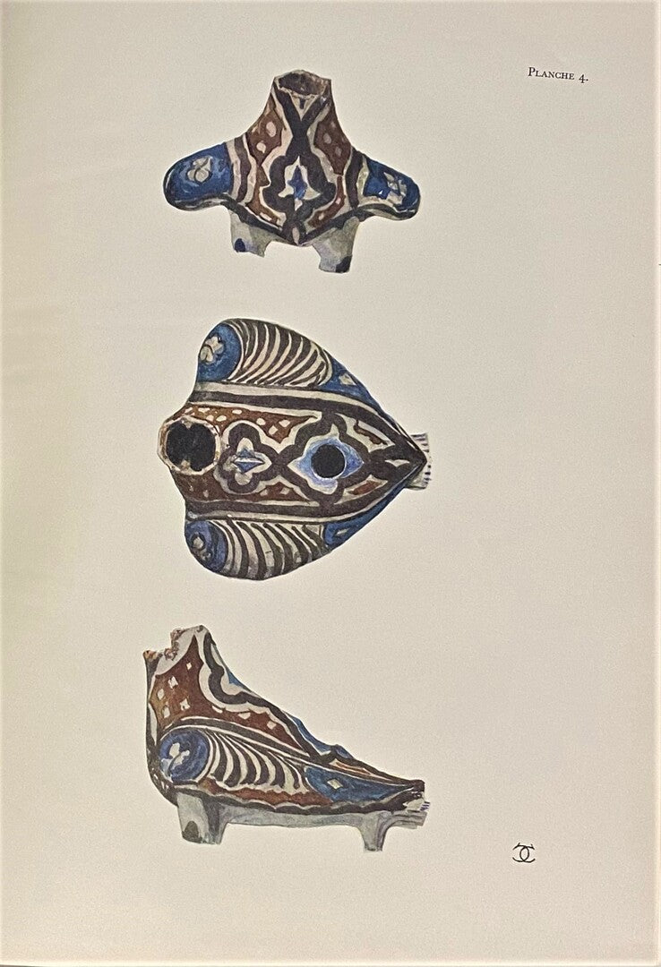 Hama: Fouilles et Recherches 1931-1938. THREE VOLUMES IN FOUR PARTS. Les Verreries et Poteries Médiévales / Les Petits Objets Médiévaux sauf Les Verreries et Poteries / The Medieval Citadel and its Architecture