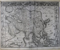 Asia with the Islands adjoining described, the atire of the people, & Townes of importance.