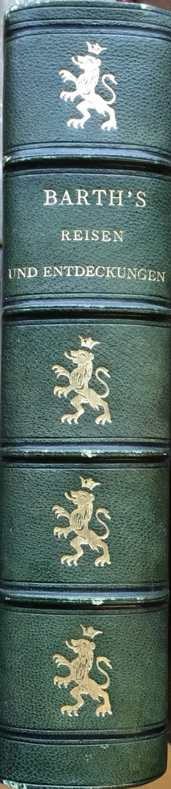 Reisen und Entdeckungen in Nord- und Central-Afrika in den Jahren 1849 bis 1855. Im Auszuge bearbeitet. BAND I & II. TWO VOLUMES IN ONE.