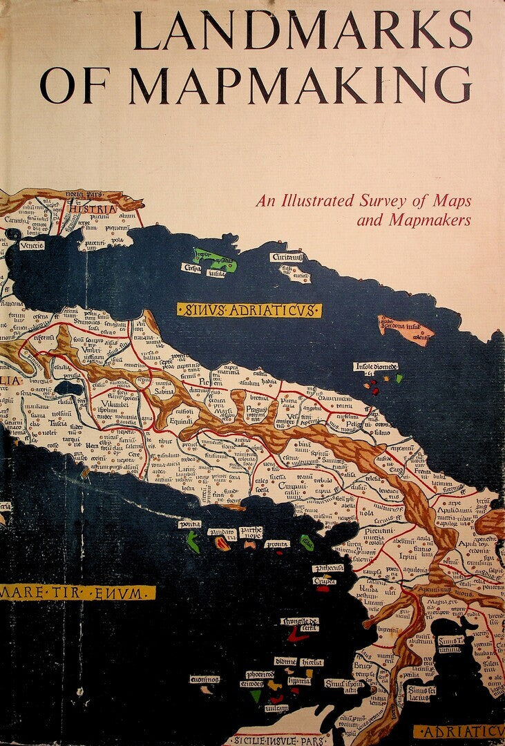 Landmarks of Mapmaking. An Illustrated Survey of Maps and Mapmakers.