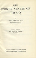The Spoken Arabic of Iraq.
