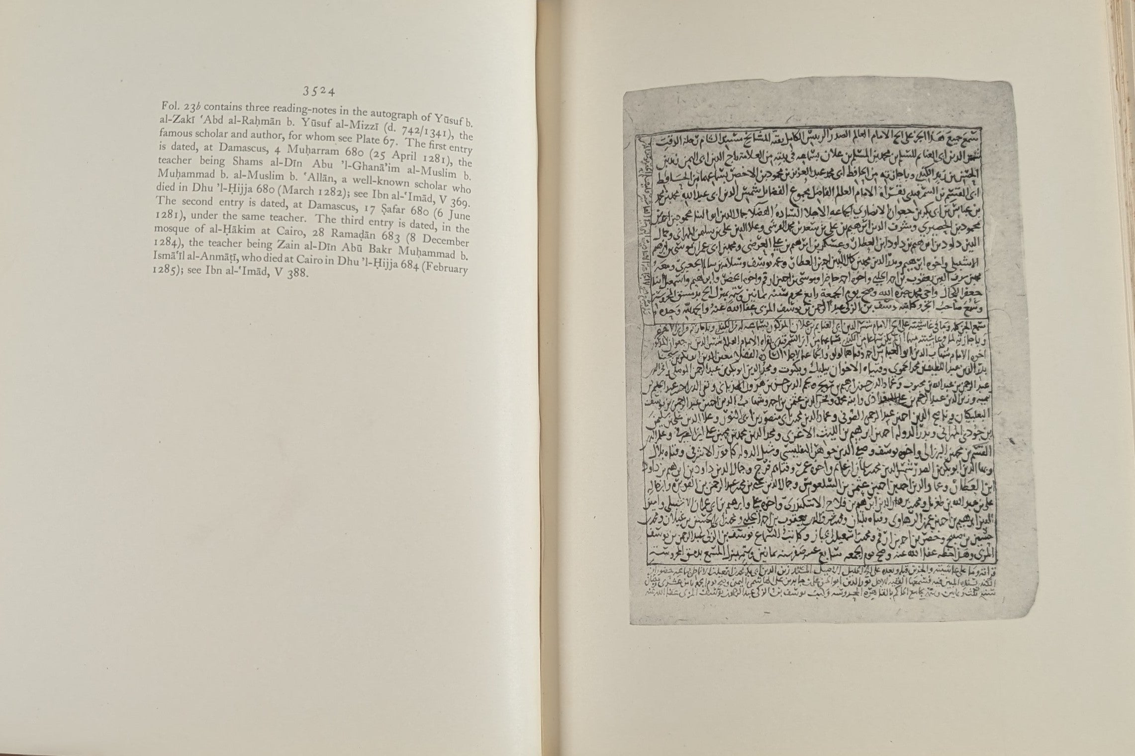 The Chester Beatty Library a Handlist of The Arabic Manuscripts. VOLUME III.