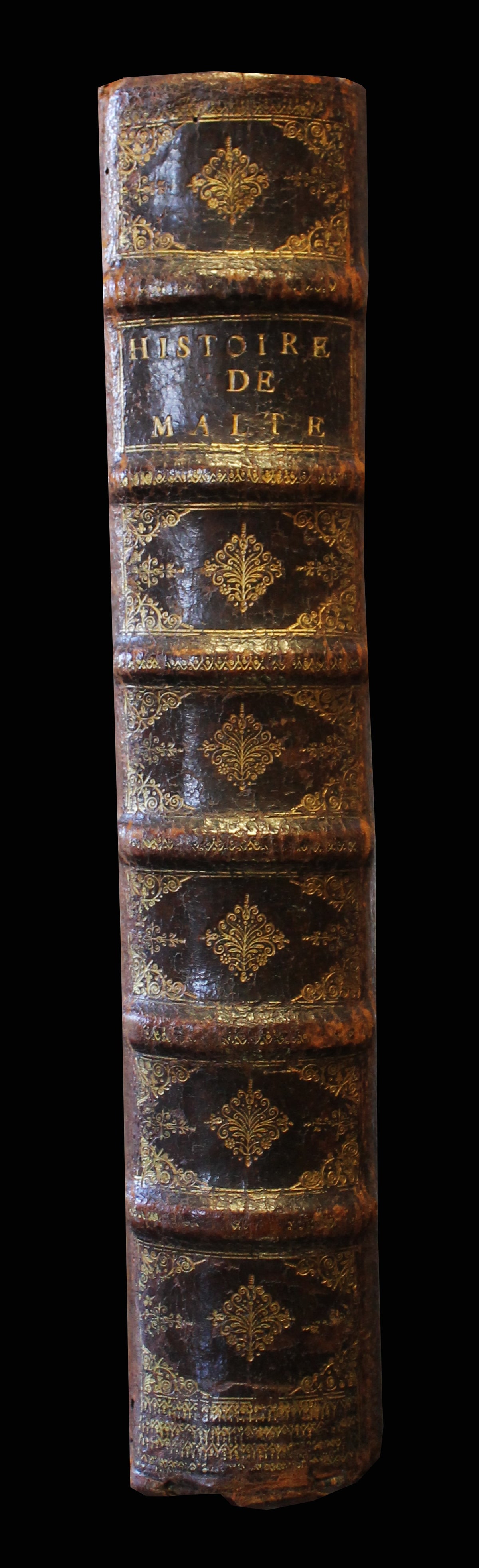 Histoire des Chevaliers de l'Ordre de S. Jean de Hierusalem contenant leur admirable institution & police, la suitte des Guerres de la Terre Saincte... THREE VOLUMES IN ONE