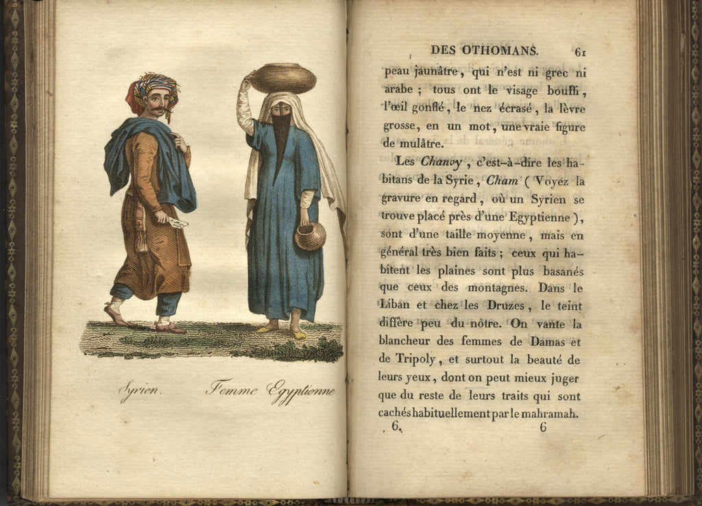 Moeurs, Usages, Costumes des Othomans, et Abrégé de leur Histoire. SIX VOLUMES IN FIVE.