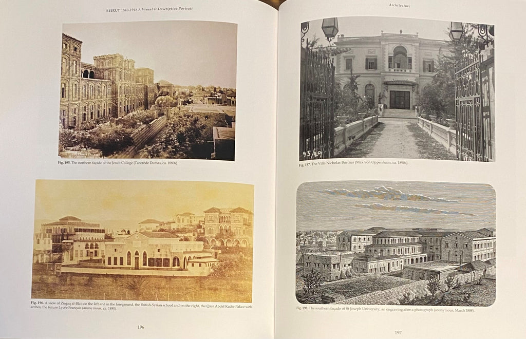 Beirut-1840-1918, A Visual & Descriptive Portrait. TWO VOLUMES.