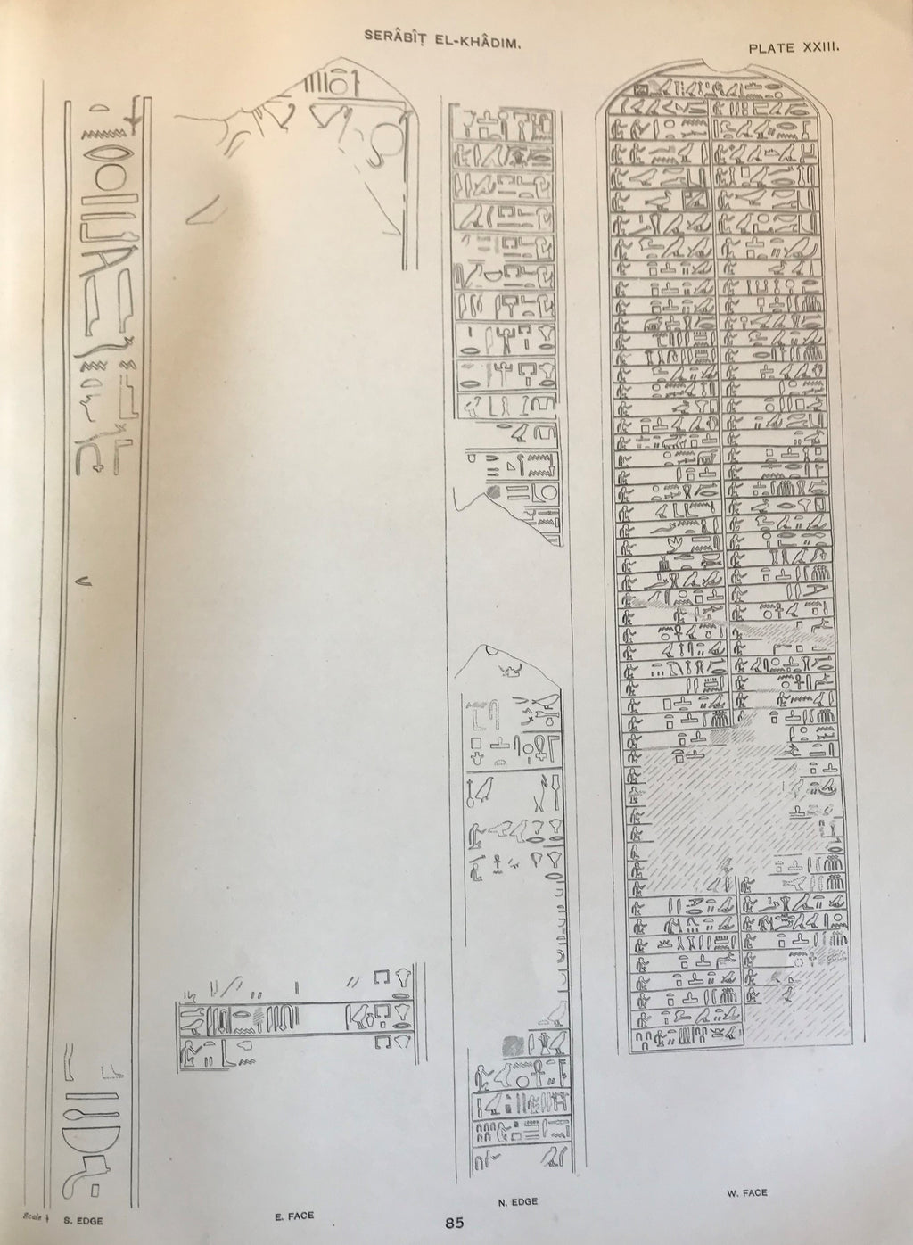 The Inscriptions of Sinai. Part I: Introduction and Plates.
