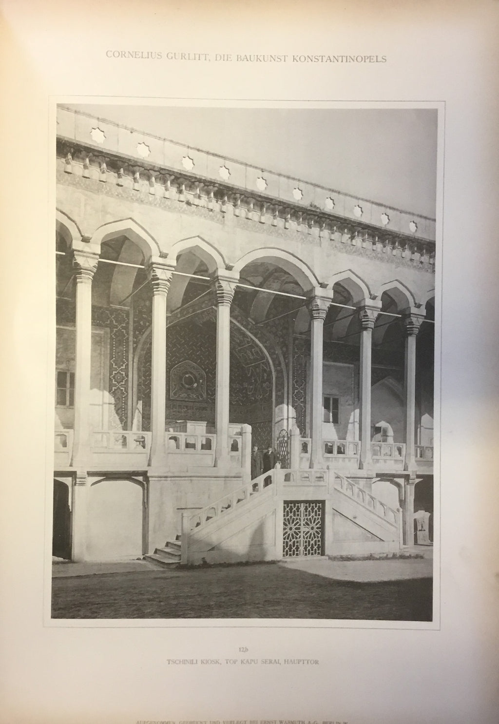 Die Baukunst Konstantinopels. THREE VOLUMES.