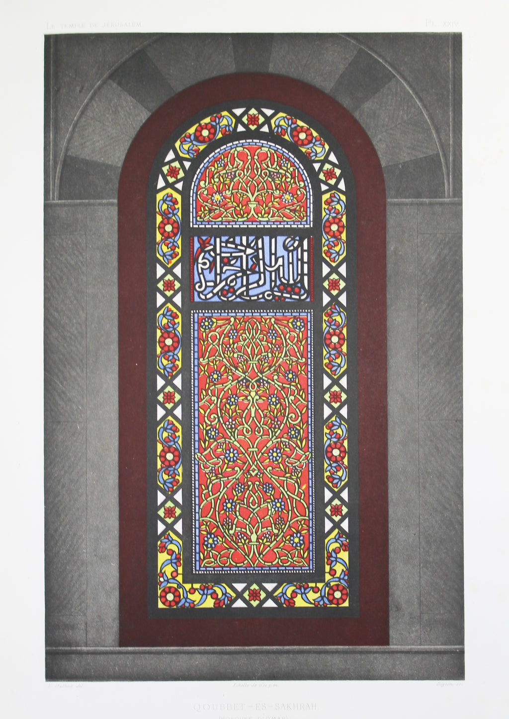 Plans, Elevations, Sections and Details of The Alhambra: From Drawings Taken on The Spot In 1834 by The Late M. Jules Goury and in 1834 and 1837 By Owen Jones, Archt.  TWO VOLUMES.