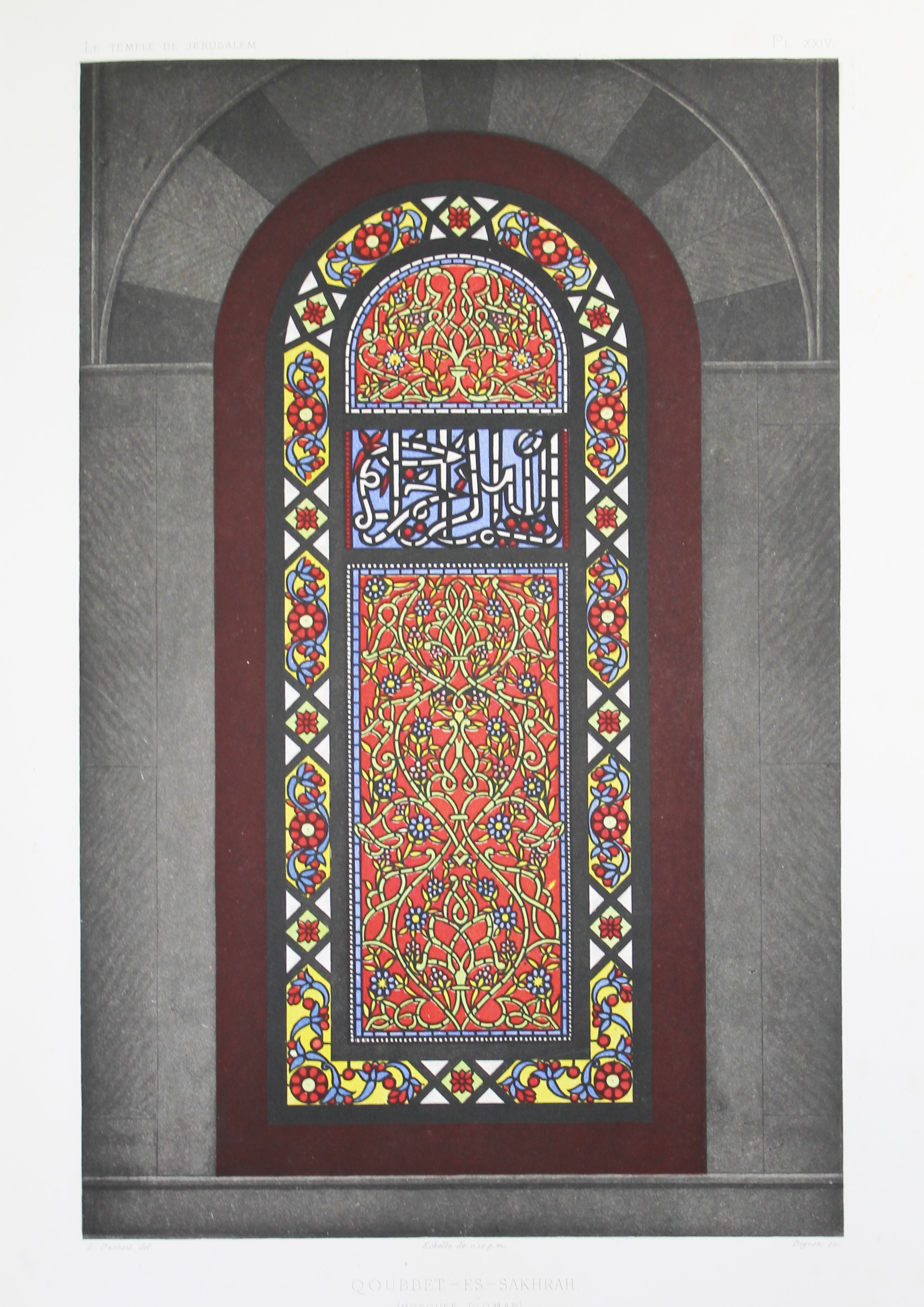 Plans, Elevations, Sections and Details of The Alhambra: From Drawings Taken on The Spot In 1834 by The Late M. Jules Goury and in 1834 and 1837 By Owen Jones, Archt.  TWO VOLUMES.
