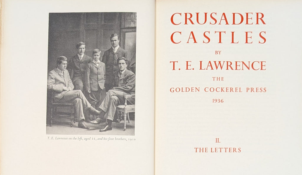 Crusader Castles. TWO VOLUMES.