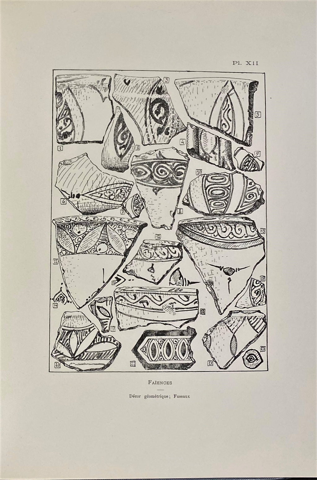 Les Poteries & Faïences de la Qal'a des Benî Hammâd (XIe siècle). Contribution à l'étude de la céramique Musulmane.