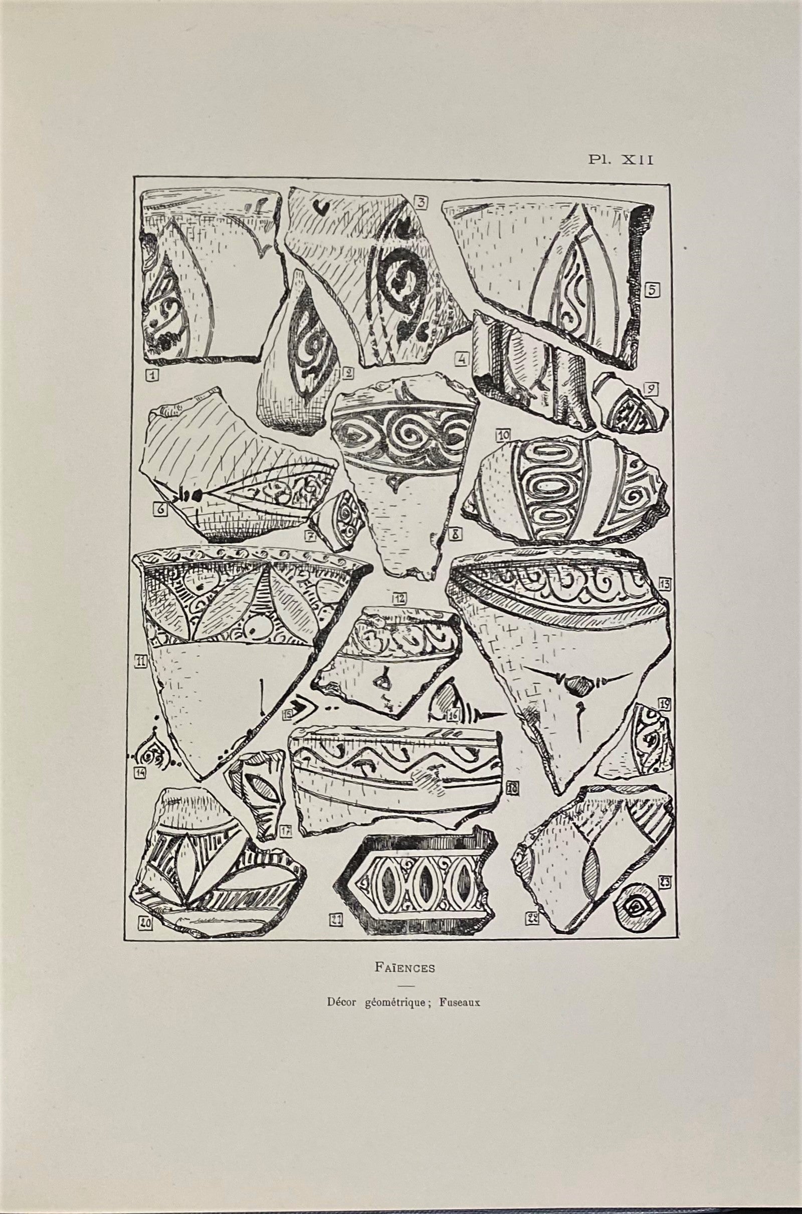 Les Poteries & Faïences de la Qal'a des Benî Hammâd (XIe siècle). Contribution à l'étude de la céramique Musulmane.
