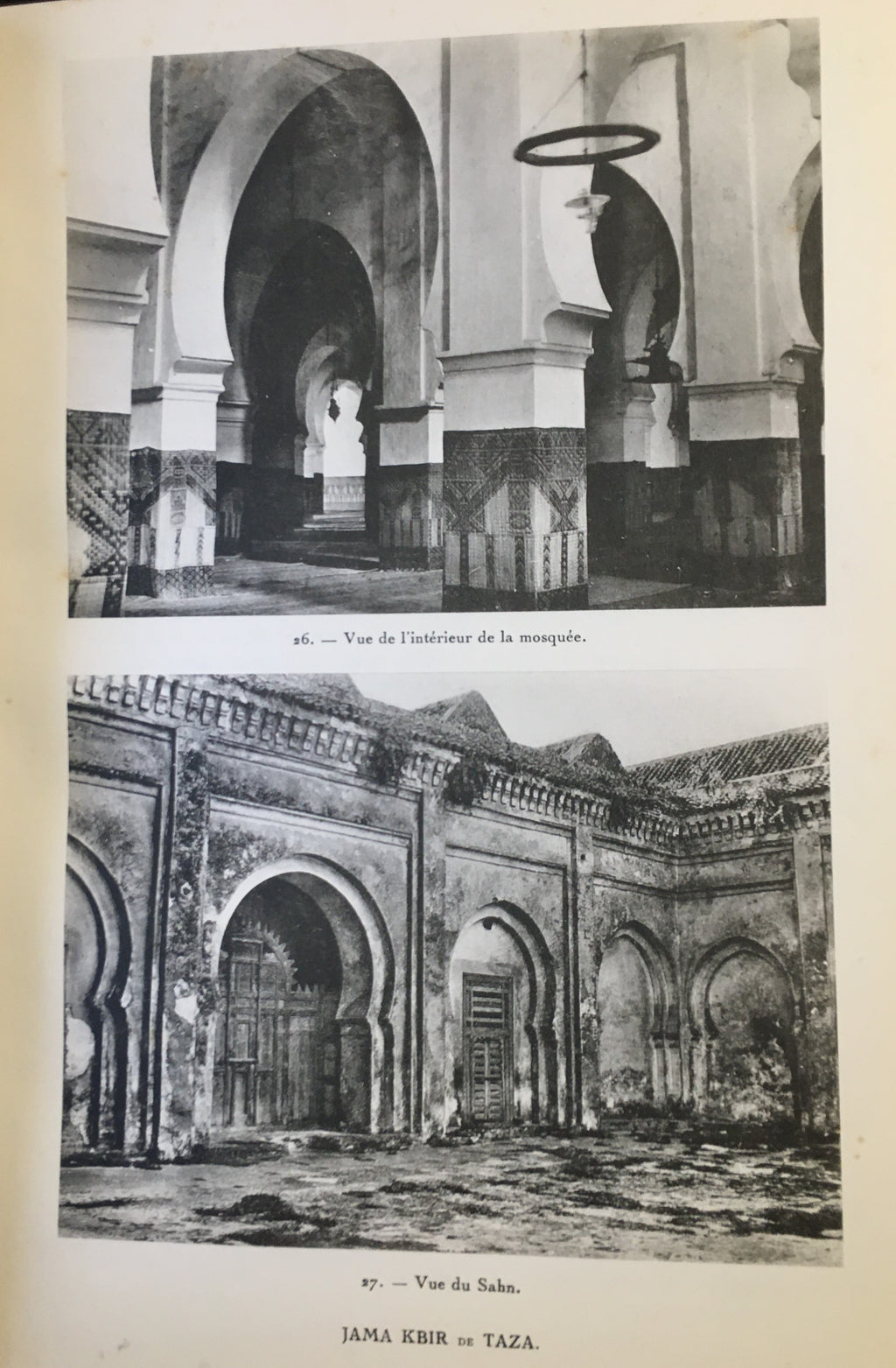 Les Mosquees de Fes et du Nord du Maroc; et des Notes sur Six Inscriptions de Fes et de Taza par E. Levi-Provencale.